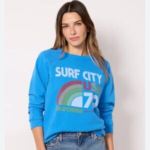 RETROBRAND SURF CITY USA SWEATSHIRT 100% COTTON SIZE SMALL